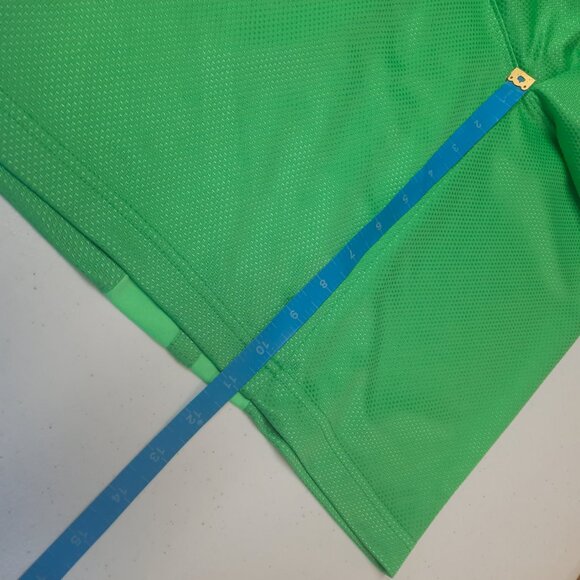 Nike Dri-FIT Basketball Shorts Men's XL Green Black Mesh 11" Inseam 682983-322 - Picture 11 of 11